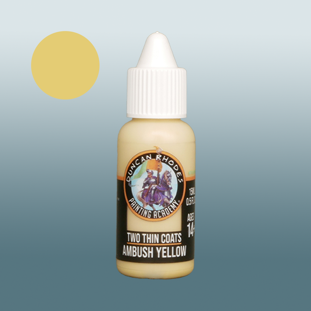 Two Thin Coats Ambush Yellow