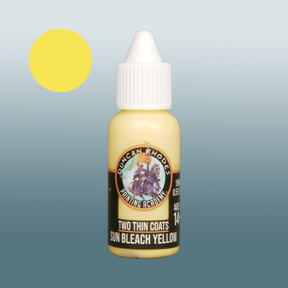 Two Thin Coats Sun Bleach Yellow