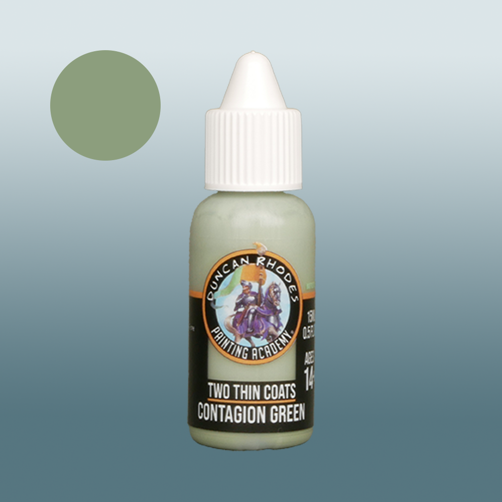 Two Thin Coats Contagion Green
