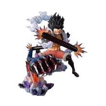 Load image into Gallery viewer, One Piece: Monkey D Luffy (Gear 4 Snake Man King Cobra Ver.) FiguartsZERO Extra Battle Statue Rerelease