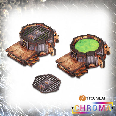 TTCombat Chroma Terrain - Acid Vats