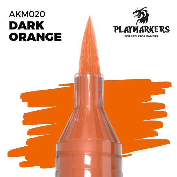AK Interactive Playmarkers Dark Orange