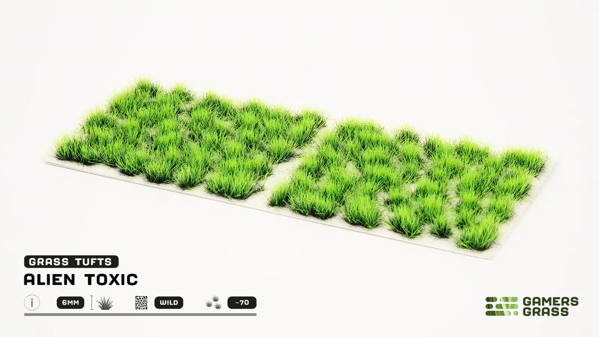Gamers Grass Alien Toxic 6mm Tufts