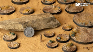 Gamers Grass Deserts Of Maahl Bases 25mm