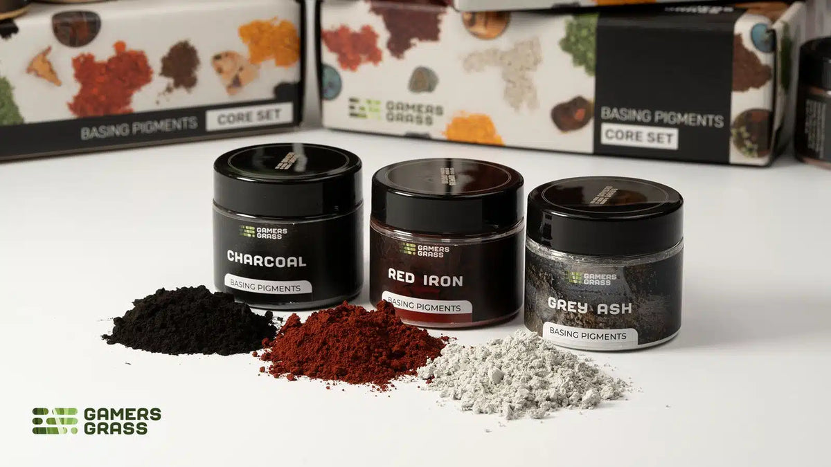 Gamers Grass Basing Pigments Core Set