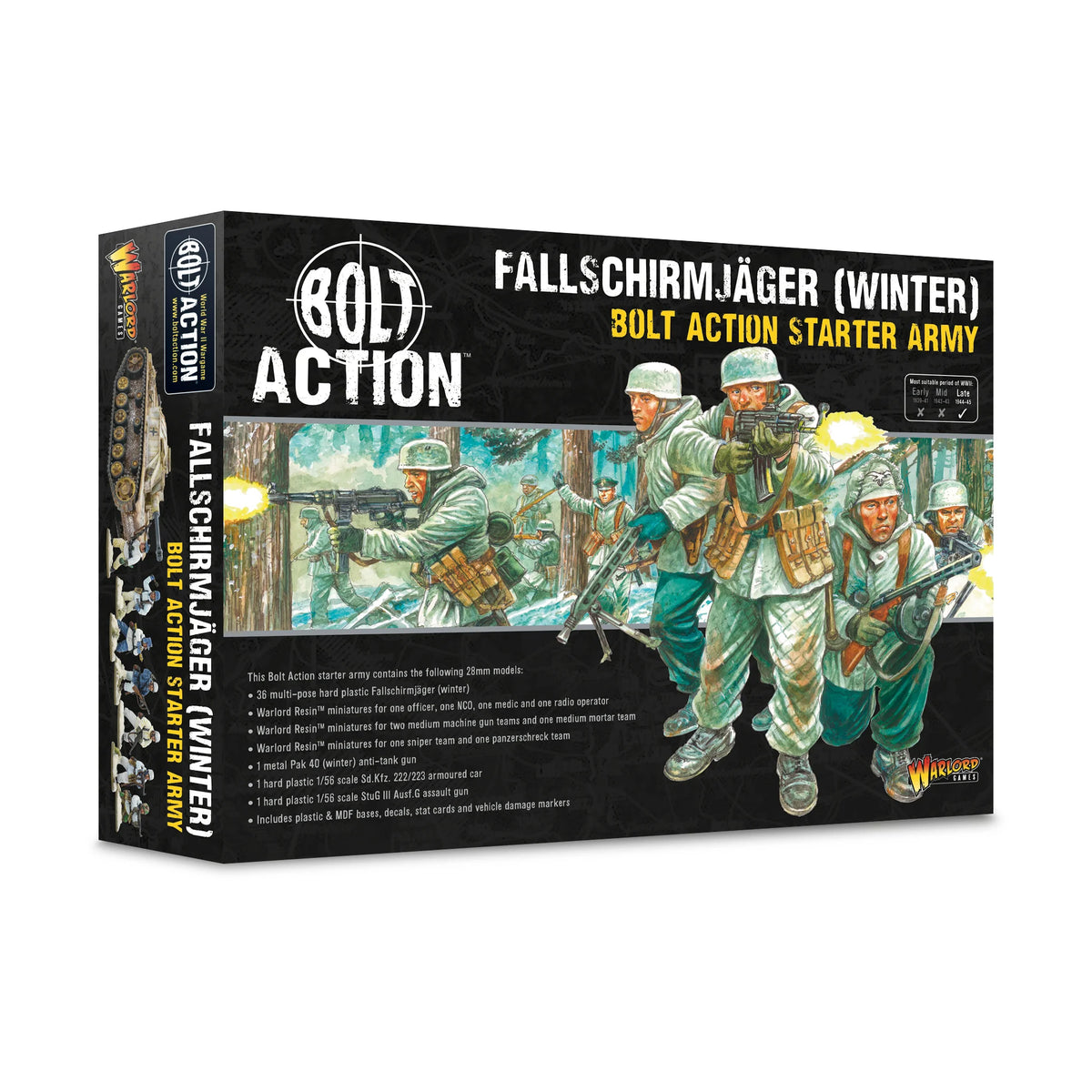 Bolt Action Fallschirmjager (Winter) Starter Army