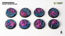 Load image into Gallery viewer, Gamers Grass Alien Infestation Bases 32mm