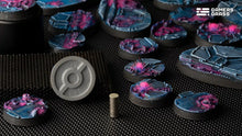 Load image into Gallery viewer, Gamers Grass Alien Infestation Bases 25mm