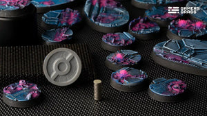 Gamers Grass Alien Infestation Bases 25mm