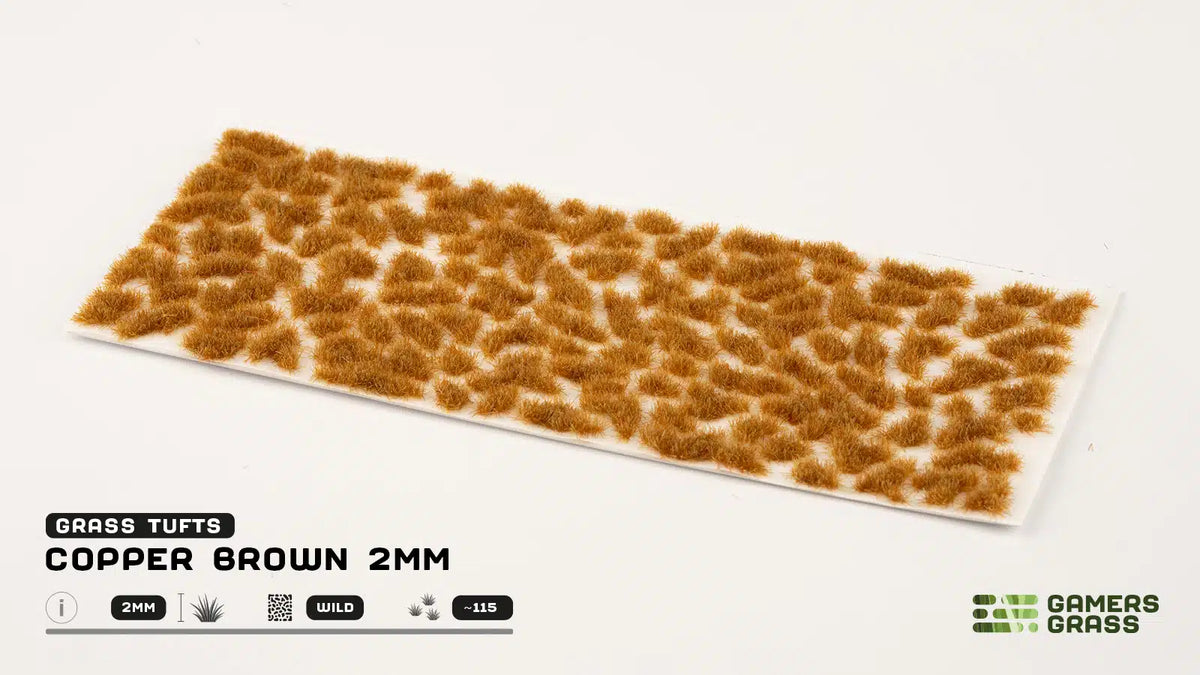 Gamers Grass Copper Brown 2mm