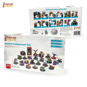 Donjons & lasers miniatures compagnons animaux