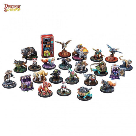 Dungeons & Lasers Miniatures Animal Companions
