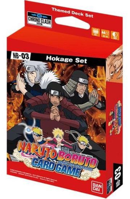 Naruto CCG: Expansion Deck Set NB03 Hokage Set