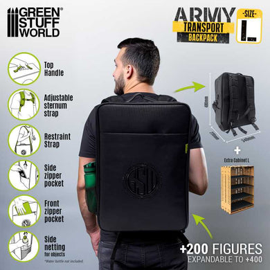 Green Stuff World Army Transport BackPack