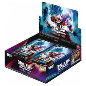 Dragon ball super jeu de cartes fusion world - boîte de booster impulsion éveillée (fb01)
