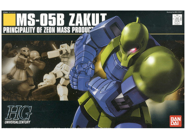 HGUC MS-05B Zaku I 1/144 Model Kit