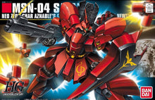 Load image into Gallery viewer, HGUC MSN-04 Sazabi Gundam 1/144 Model Kit