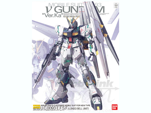 MG Gundam Nu Ver. KA 1/100 Model Kit – Travelling Man UK