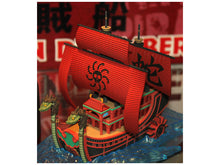 Load image into Gallery viewer, One Piece Grand Ship Collection Nine Snake Ship Model Kit