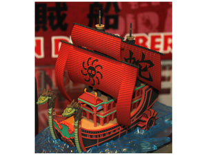 One Piece Grand Ship Collection Nine Snake Ship Model Kit