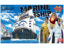 Load image into Gallery viewer, One Piece Grand Ship Collection Marine Warship Model Kit