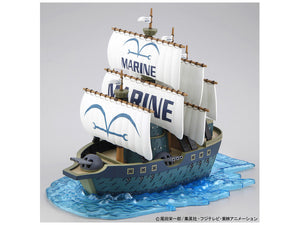 One Piece Grand Ship Collection Marine Warship Model Kit