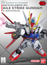 Load image into Gallery viewer, SD Gundam EX Standard Aile Strike Gundam Model Kit