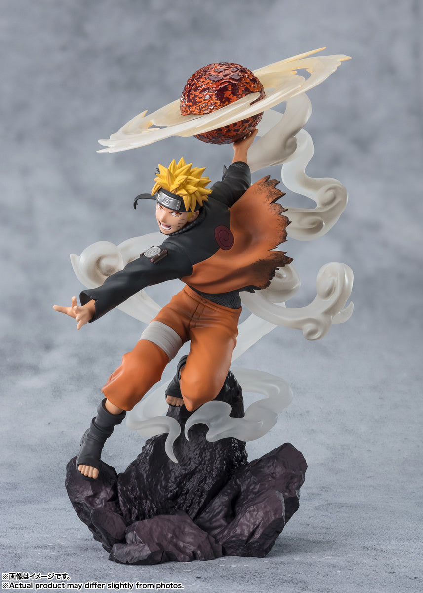 NARUTOフィギュア Naruto Figuarts ZERO Sage Art: Lava Release Rasenshuriken Statue
