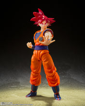 Load image into Gallery viewer, Dragon Ball Super Saiyan God Son Goku Saiyan God Instilled With The Light Of Righteous Hearts S.H.Figuarts