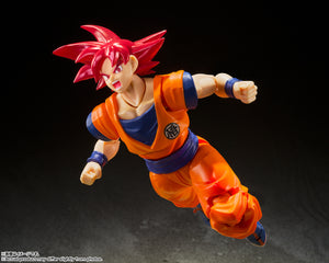 Dragon Ball Super Saiyan God Son Goku Saiyan God Instilled With The Light Of Righteous Hearts S.H.Figuarts