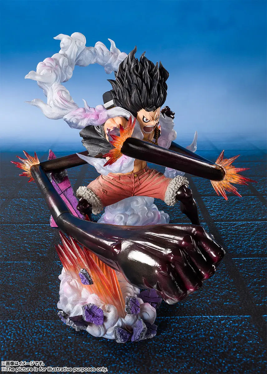 One Piece: Monkey D Luffy (Gear 4 Snake Man King Cobra Ver.) FiguartsZERO Extra Battle Statue Rerelease