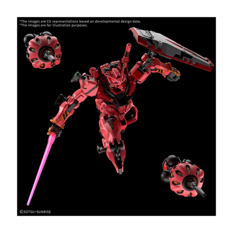 HG Red Gundam (GQ) 1/144 Model Kit
