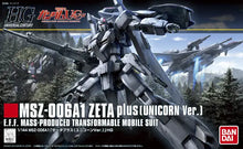Load image into Gallery viewer, HGUC Zeta Plus (Unicorn Ver.) 1/144 Model Kit