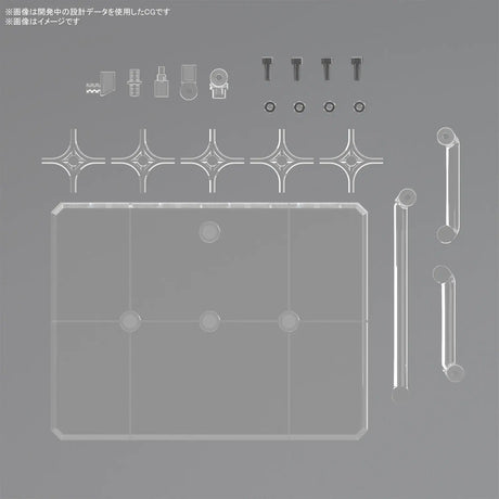 Action Base 8 Clear Model Kit