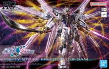 Load image into Gallery viewer, HGCE Mighty Strike Freedom Gundam 1/144 Model Kit