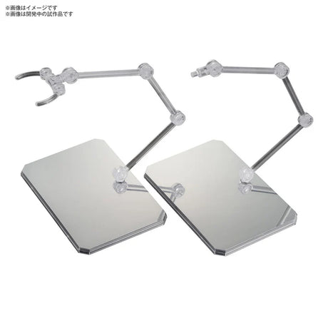 Action Base 6 Clear with Mirror Stickers Set Model Kit