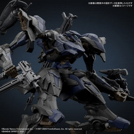 30MM Armored Core VI Fires of Rubicon Schneider Nachtreiher/40E Steel Haze Model Kit