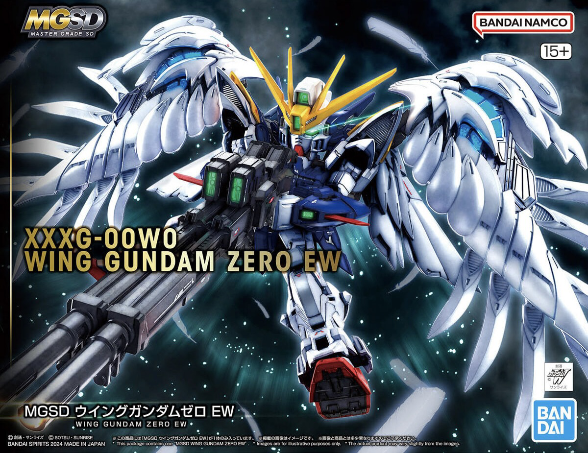 ロボット MGSD WING GUNDAM ZERO EW MGSD Wing Gundam Zero EW Model Kit – Travelling Man UK
