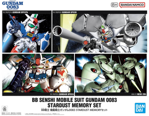 BB Senshi Mobile Suit Gundam 0083 Stardust Memory Set Model Kit