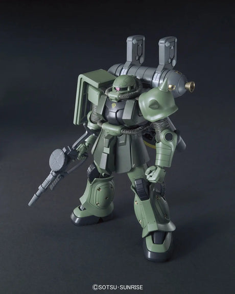 HG MS-06 Zaku II + Big Gun Set (Gundam Thunderbolt Ver.)