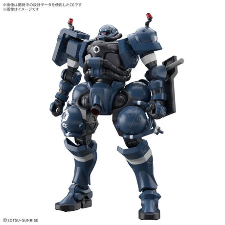 HG MS-06-SSP Police Zaku (GQ) 1/144 Model Kit