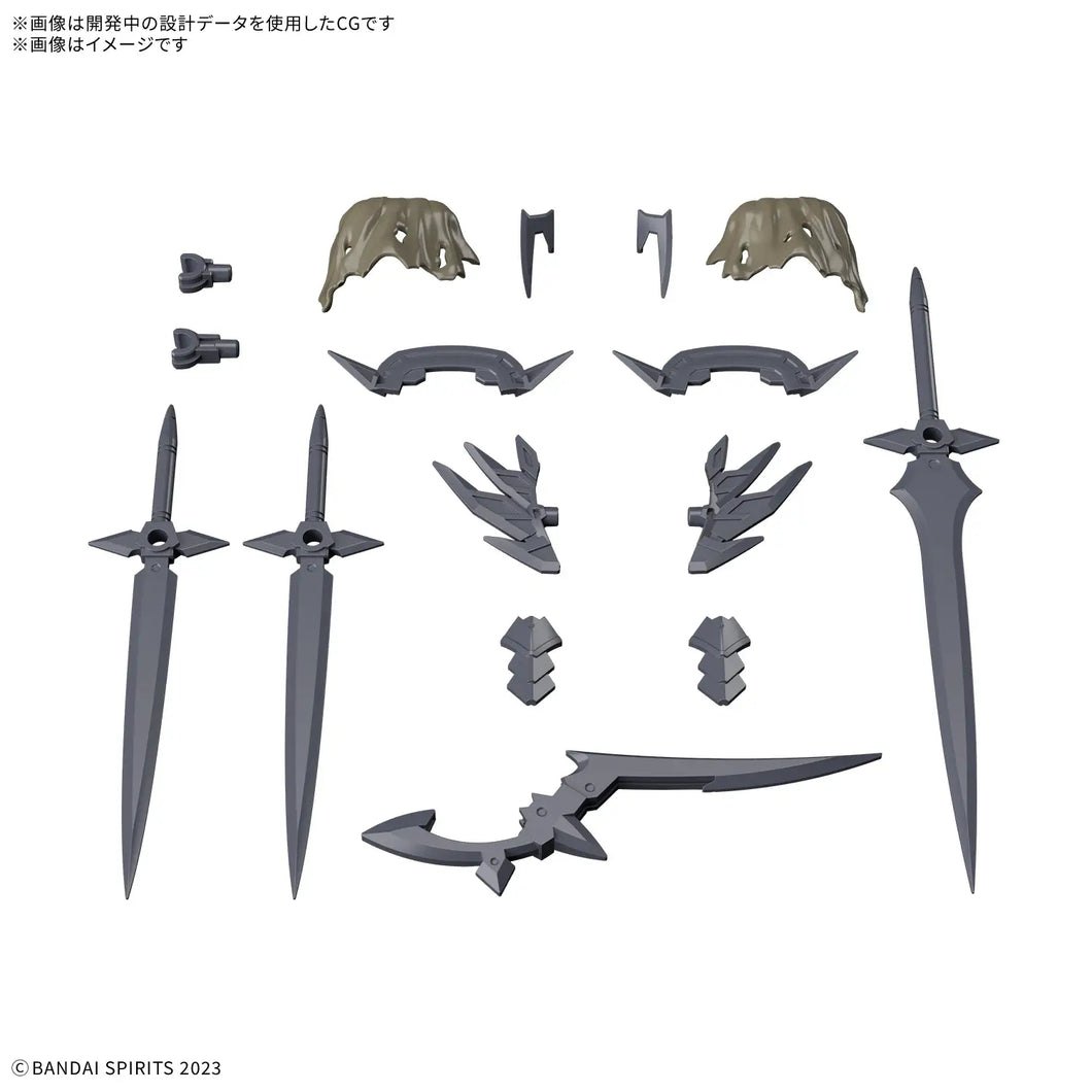 30MF Class Up Armor Rozen Assassin Slash 1/144 Model Kit