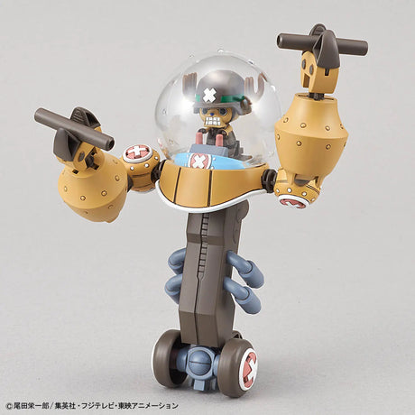 One Piece: Chopper Robo Super No. 2 & 3 (Heavy Armor & Horn Dozer) Model Kit