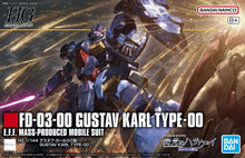 Load image into Gallery viewer, HG Gustav Karl Type 00 1/144 Model Kit