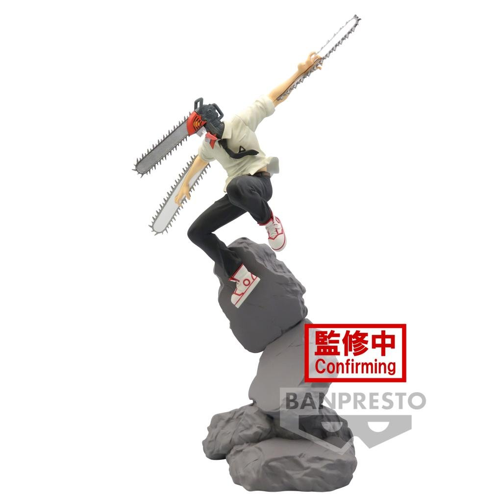 Chainsaw Man Combination Battle Chainsaw Man Banpresto Statue