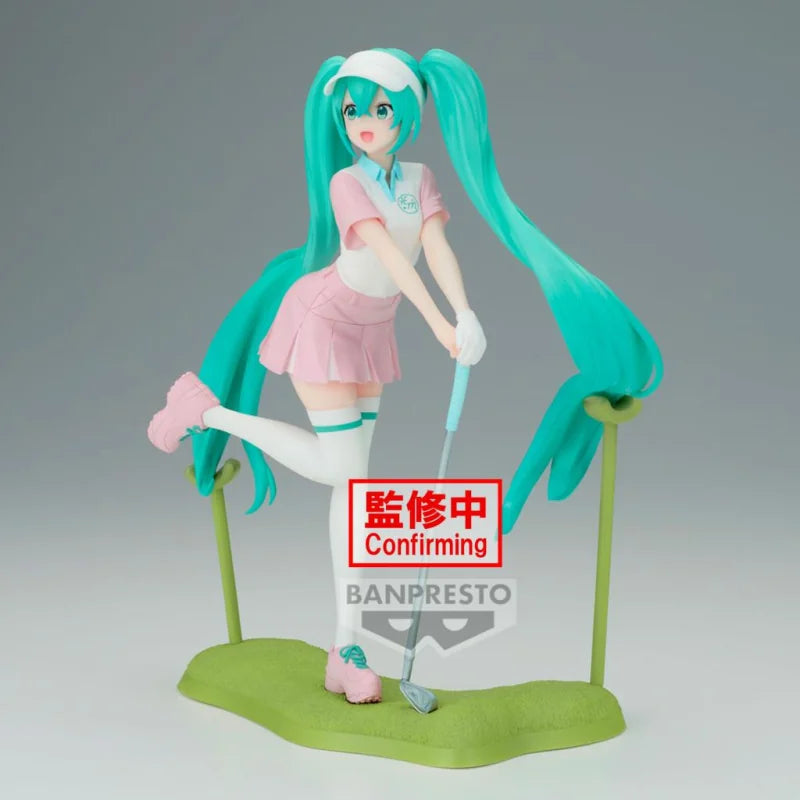 Hatsune Miku Holiday Memories Golf Banpresto Statue