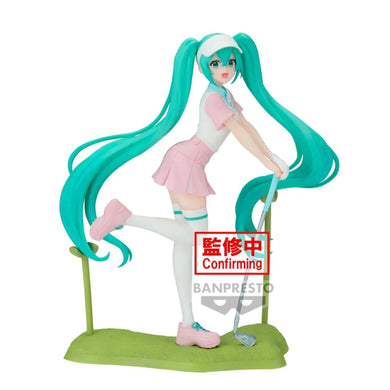 Hatsune Miku Holiday Memories Golf Banpresto Statue