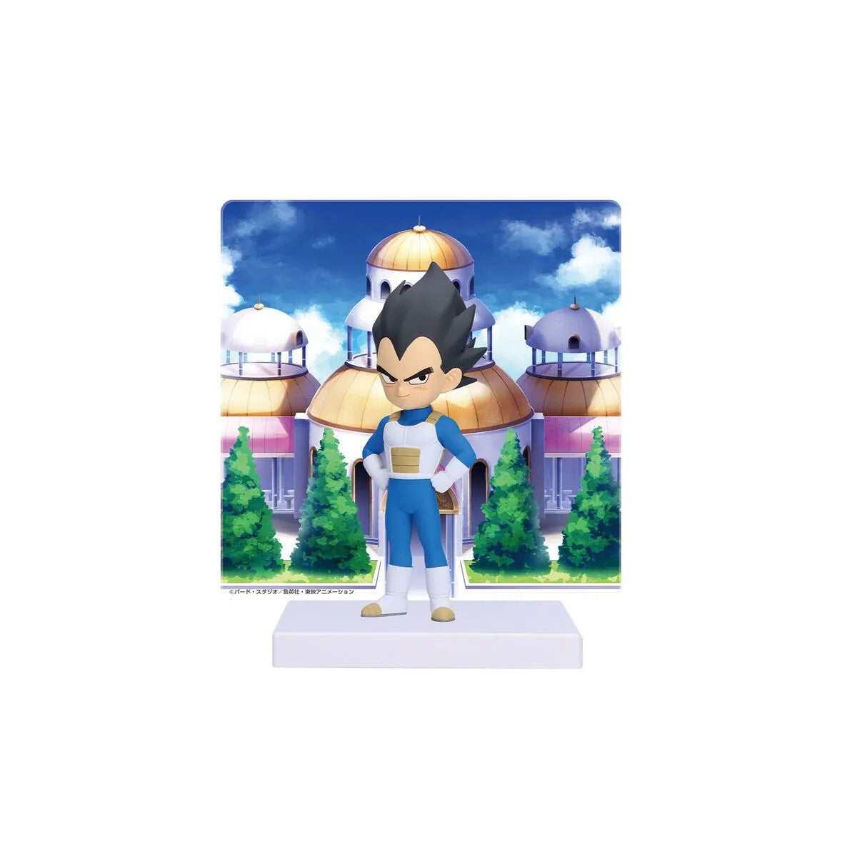 Dragon Ball Daima Vegeta Figure with Panel Banpresto