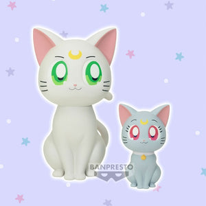 Sailor Moon Cosmos The Movie Sofvimates Artemis & Diana Banpresto