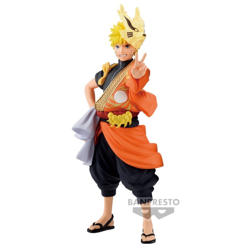 Naruto Shippuden 20th Anniversary Costume Animation Uzumaki Naruto Banpresto